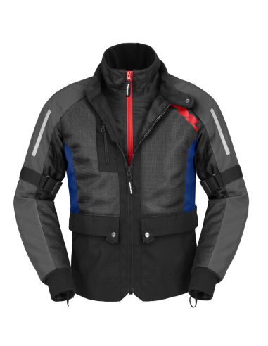 Chaqueta SPIDI Net H2OUT Pizarra/Azul