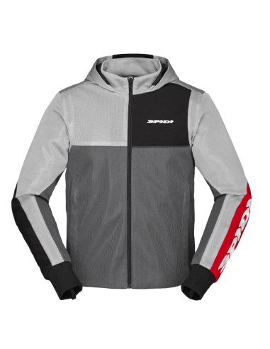 Chaqueta SPIDI Hoodie Net Rojo