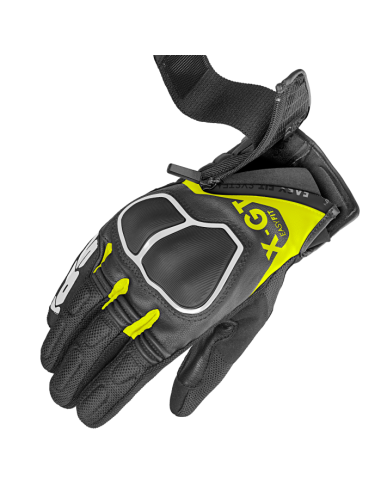 Guantes SPIDI X-GT Negro/Amarillo Fluo