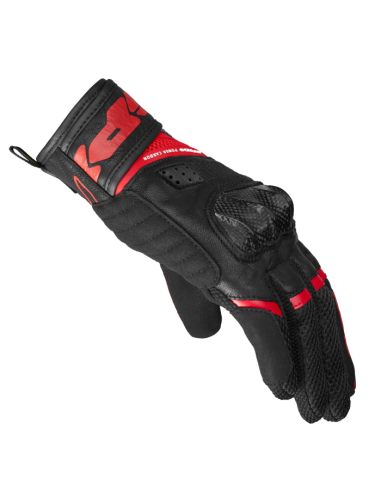 Guantes SPIDI Power Carbon Lady Rojo