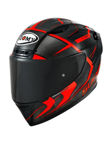 Casco SUOMY TX-PRO Advance Rojo Fluo