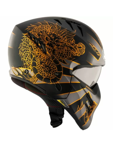 Casco SUOMY Armor Dragon Gris Mate