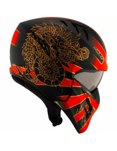 Casco SUOMY Armor Dragon Rojo Mate