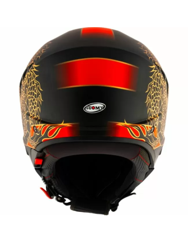 Casco SUOMY Armor Dragon Rojo Mate