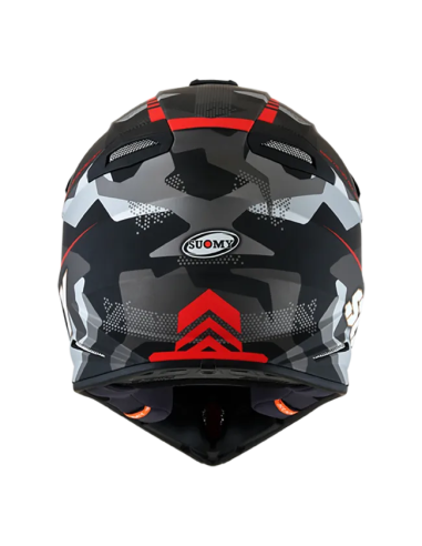 Casco SUOMY X-Wing Camouflager Matt Rojo