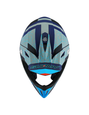 Casco SUOMY X-Wing Reel Matt Azul Fluo