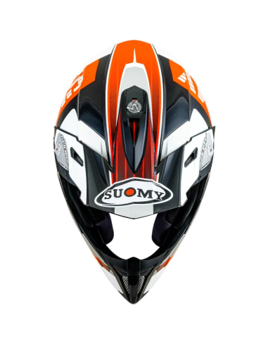Casco SUOMY X-Wing Amped Negro/Naranja