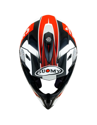 Casco SUOMY X-Wing Amped Negro/Rojo