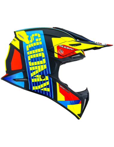 Casco SUOMY X-Wing Amped Negro/Azul...