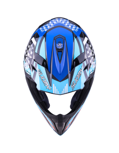 Casco SUOMY X-Wing Motley Azul/Negro