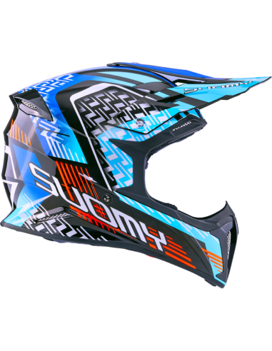 Casco SUOMY X-Wing Motley Azul/Negro