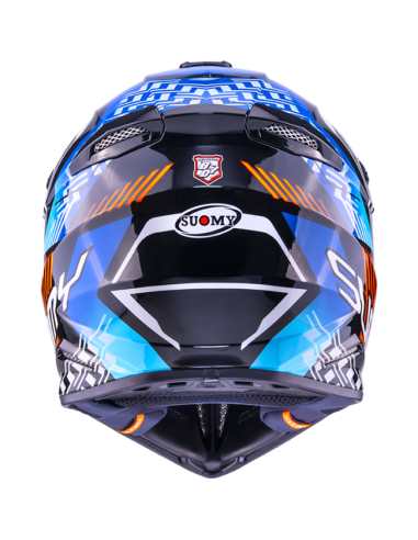Casco SUOMY X-Wing Motley Azul/Negro