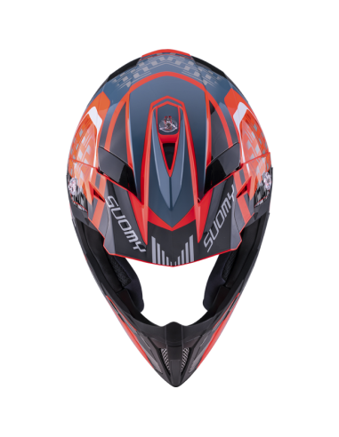 Casco SUOMY X-Wing Motley Rojo/Negro