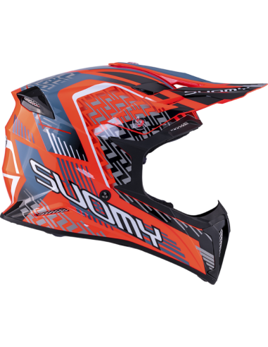Casco SUOMY X-Wing Motley Rojo/Negro