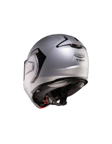 Casco CABERG Trip Plata Mate