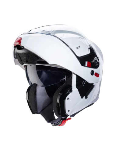 Casco CABERG Horus X Blanco Metalizado