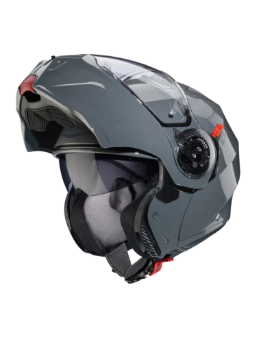 Casco CABERG Duke Evo Blanco Gris Piedra