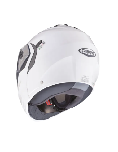 Casco CABERG Duke X Blanco Metalizado