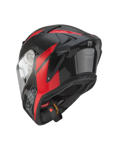 Casco Drift Evo II Carbon Nova Rojo
