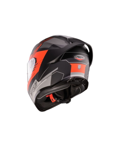 Casco CABERG Roxter Colt Negro/Rojo...