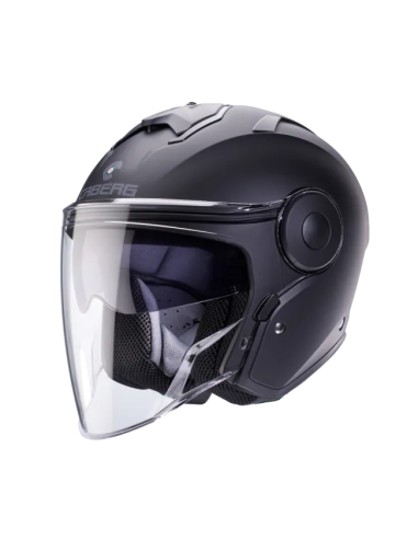 Casco CABERG Soho Negro Mate