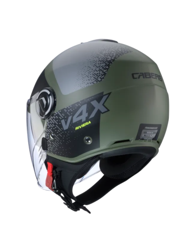 Casco CABERG Riviera V4 X Alpha Verde...