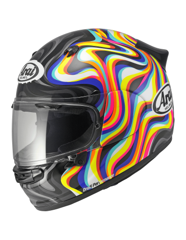 Casco ARAI Quantic Swirl Blanco