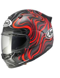 Casco ARAI Quantic Swirl Rojo