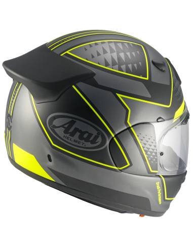 Casco ARAI Quantic Giu Amarillo Fluo