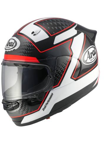 Casco ARAI Quantic Giu Rojo