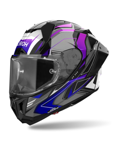 Casco AIROH GP 800 Must Blue Gloss