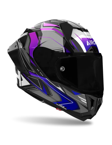 Casco AIROH GP 800 Must Blue Gloss