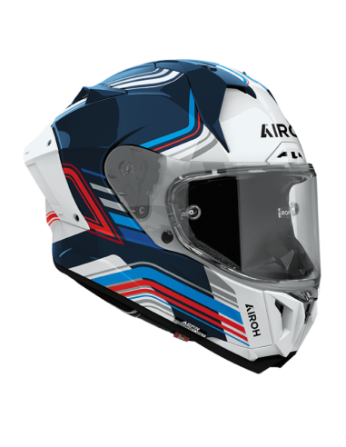 Casco AIROH GP 800 Hurricane Gloss