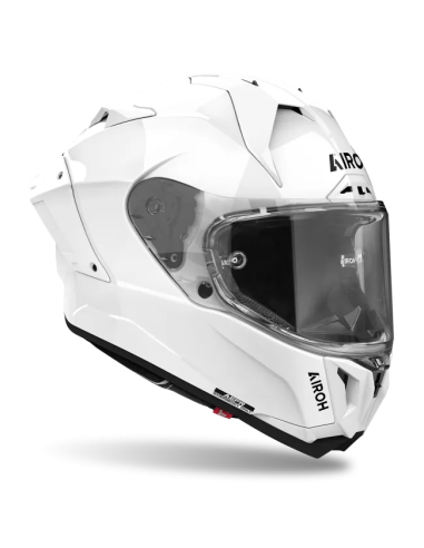 Casco AIROH GP 800 Color Blanco Brillo