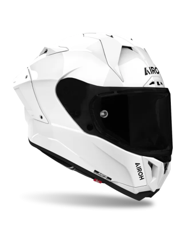 Casco AIROH GP 800 Color Blanco Brillo