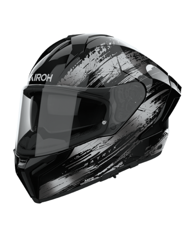 Casco AIROH Matryx Reflex Grey Gloss