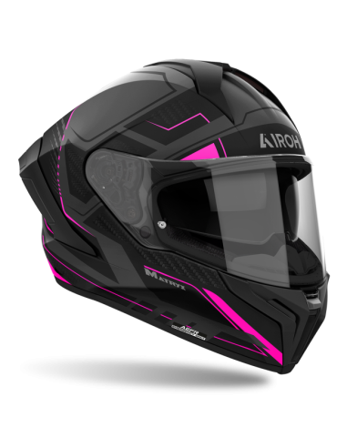 Casco AIROH Matryx Rocket Rosa Mate