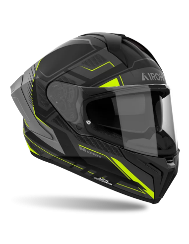 Casco AIROH Matryx Rocket Amarillo...