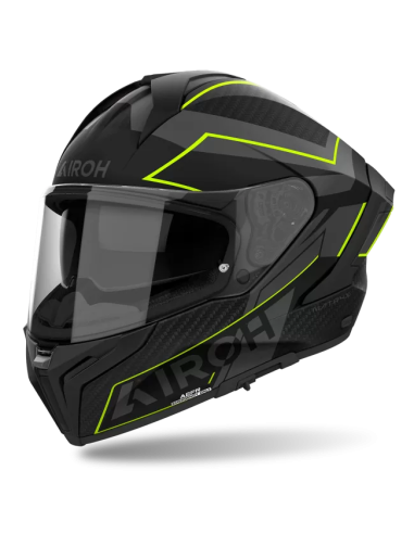 Casco AIROH Matryx Sentinel Yellow Matt