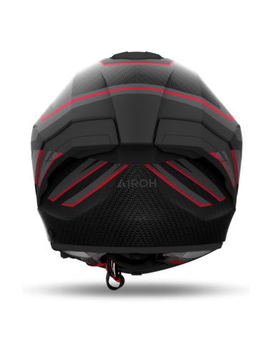 Casco AIROH Matryx Sentinel Rojo Mate