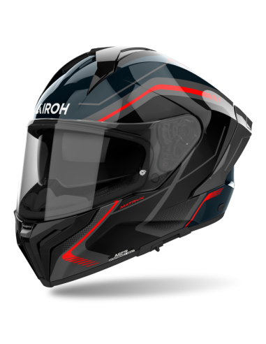 Casco AIROH Matryx Wide Rojo Brillo