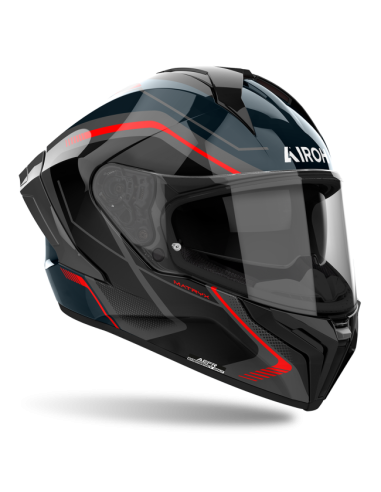 Casco AIROH Matryx Wide Rojo Brillo