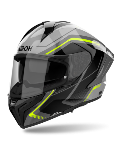 Casco AIROH Matryx Wide Yellow Gloss