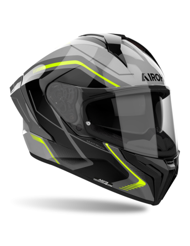Casco AIROH Matryx Wide Yellow Gloss