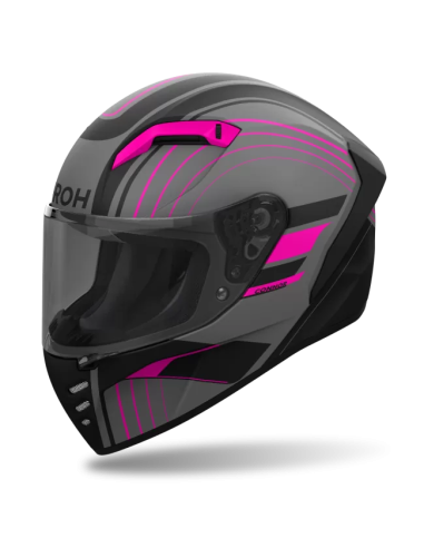 Casco AIROH Connor Achieve Pink Matt