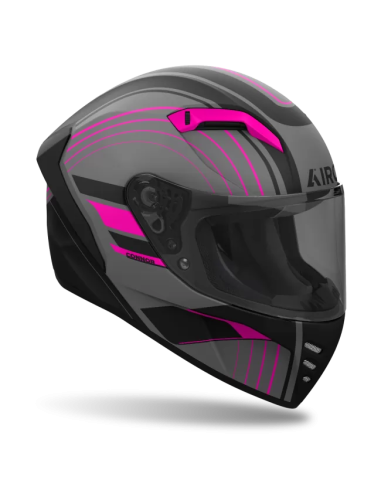 Casco AIROH Connor Achieve Pink Matt