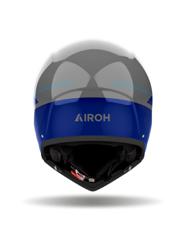 Casco AIROH J110 Slim Azul Brillo