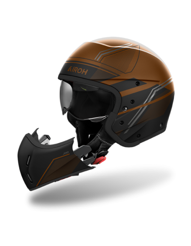 Casco AIROH J110 Slim Bronze Mate