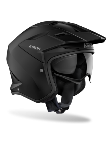 Casco AIROH Kombakt Color Negro Mate