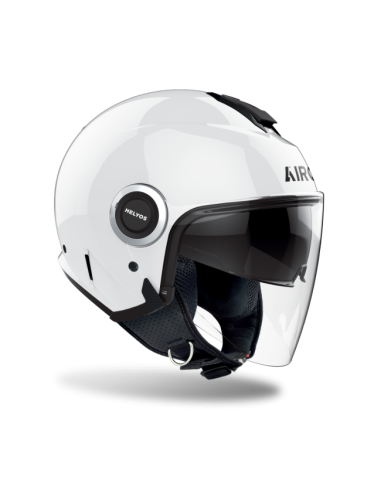 Casco AIROH Helyos Color Blanco Brillo